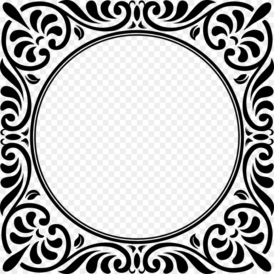 Frame Clipart, Pattern, Oval Free Png