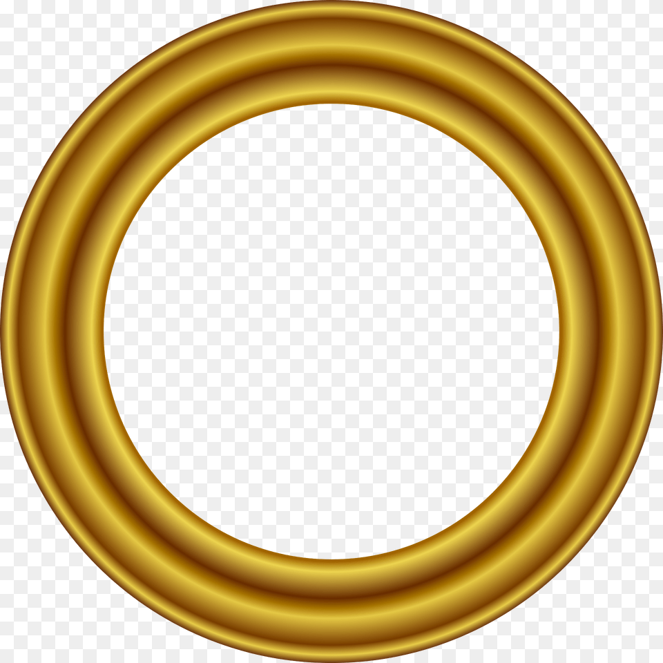 Frame Clipart, Oval, Bronze, Gold Free Png