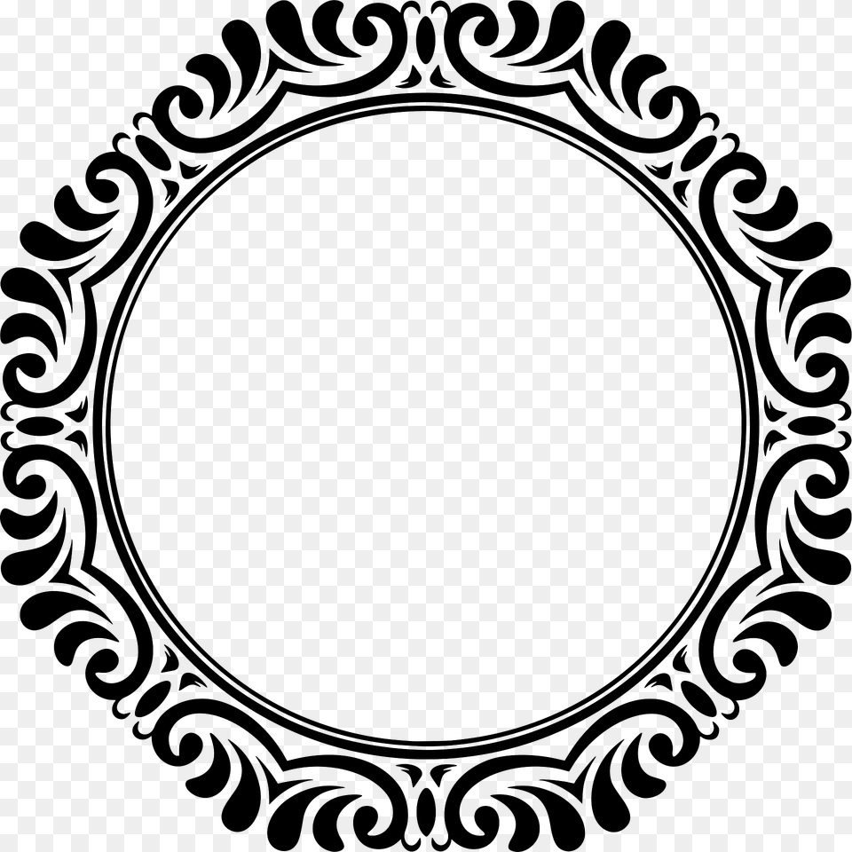Frame Clipart, Oval, Pattern Png