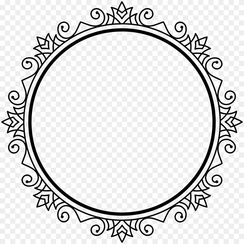 Frame Clipart, Oval, Green Png