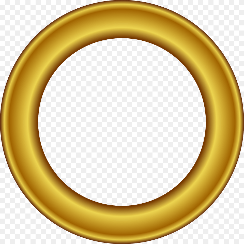 Frame Clipart, Oval, Gold Png Image