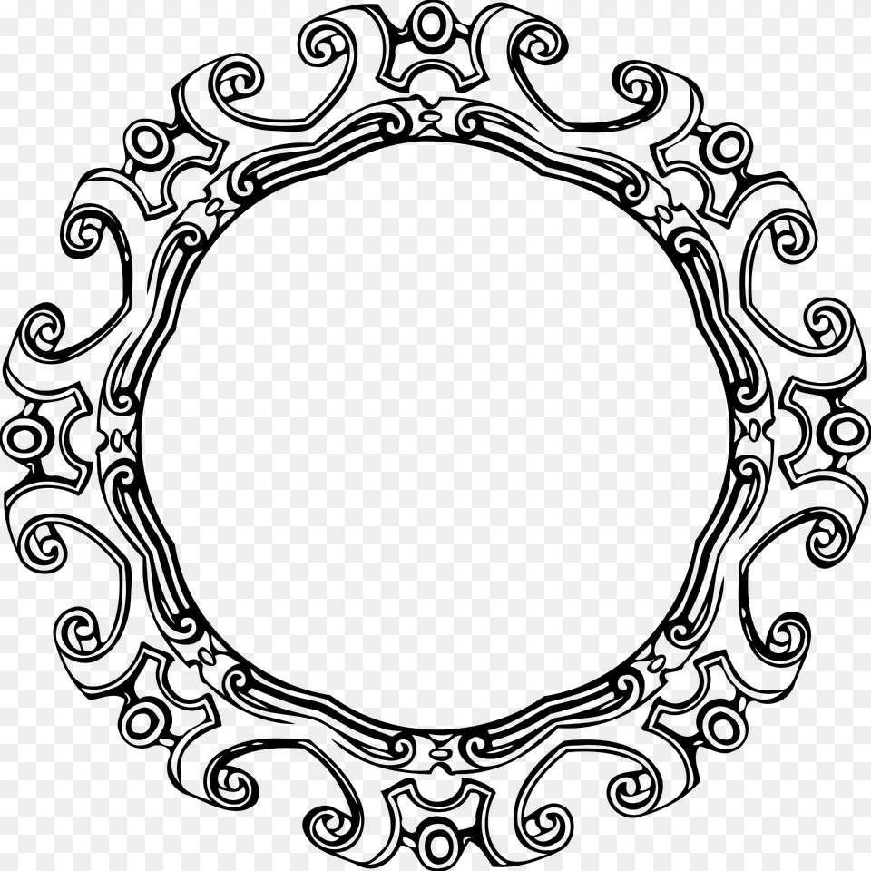 Frame Clipart, Oval, Pattern Png