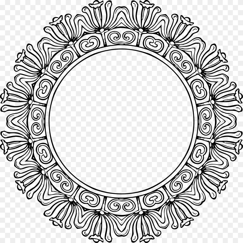 Frame Clipart, Oval, Home Decor, Pattern Free Png