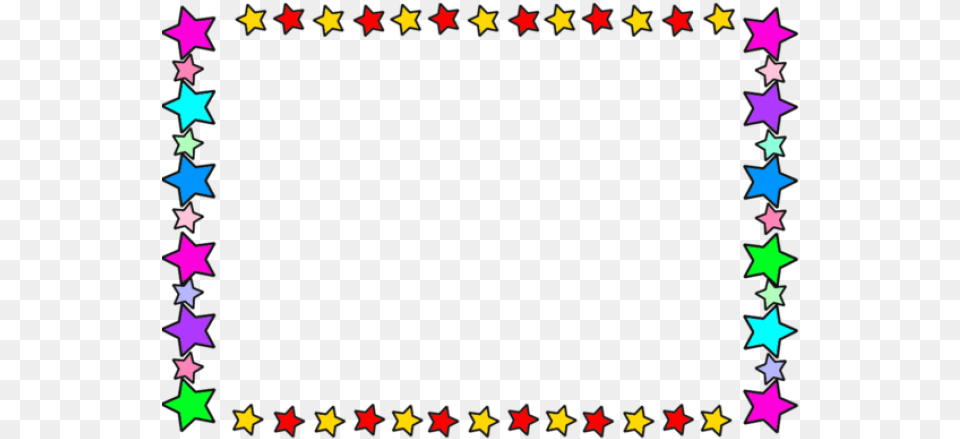 Frame Clipart Colour Stars Frame Clipart, Blackboard, Paper Png