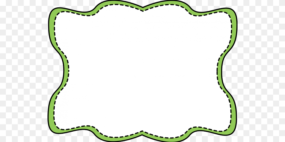 Frame Clipart Green Black And Green Border Design, Cushion, Home Decor, Pillow Free Transparent Png