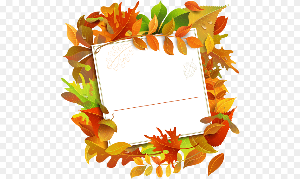 Frame Clipart Photo Craft Clipart Images Fall Images Autumn, Leaf, Plant, Tree, Text Free Png Download