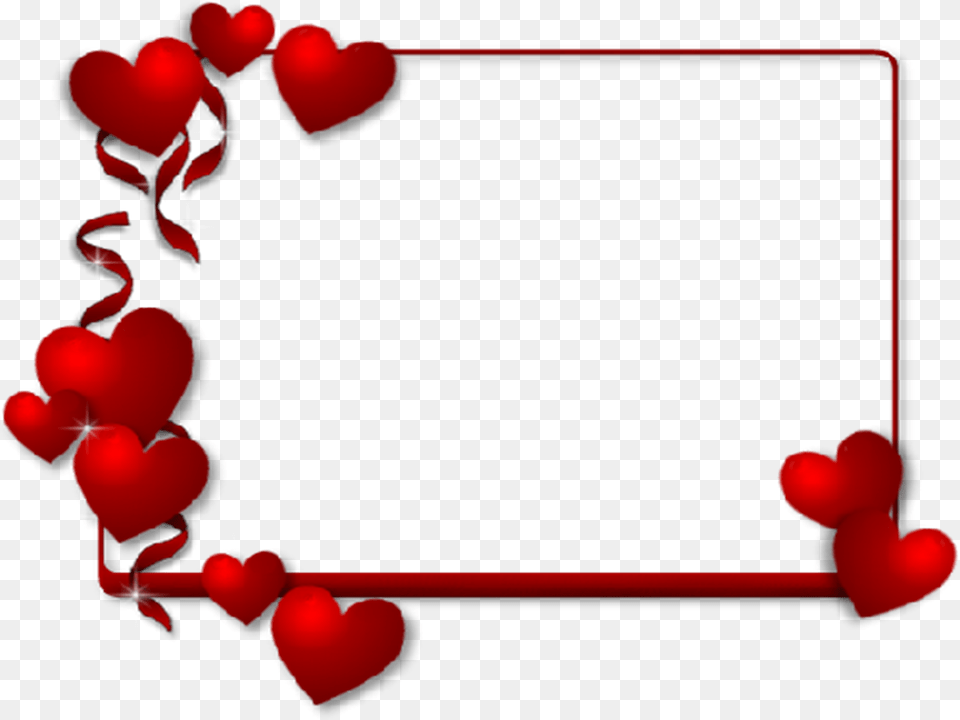 Frame Clipart Valentines Day Love Border Frame, Heart Free Png Download