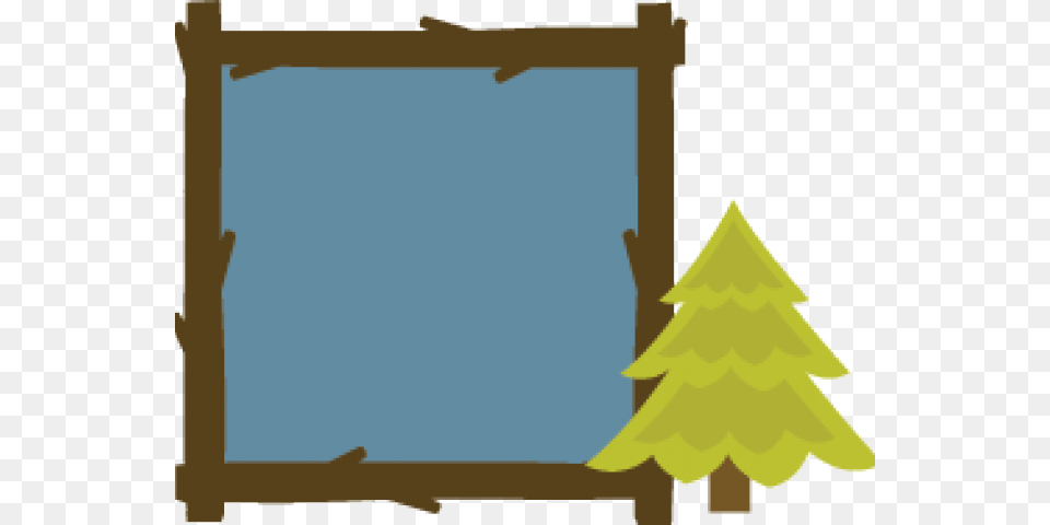 Frame Clipart Wood Camping Clipart Images Transparent Background, Blackboard Png Image