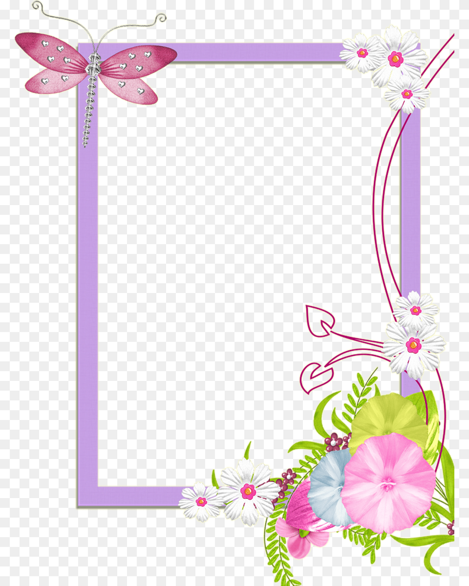 Frame Cute Flower Border, Art, Floral Design, Graphics, Pattern Free Png