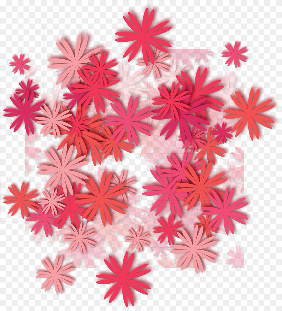 Frame Designer Flower Red Hd Hq Happy 8 Mars, Art, Daisy, Floral Design, Graphics Free Transparent Png