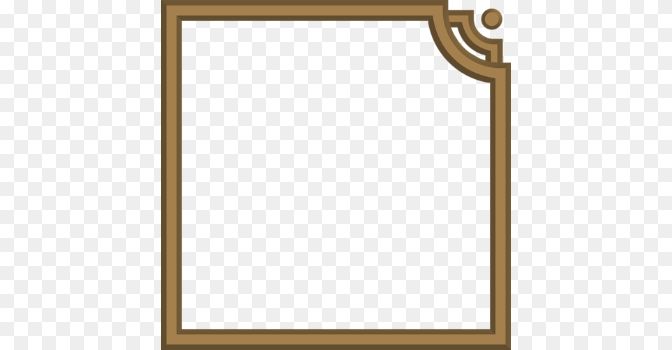 Frame Fancy Corner Picture Frame, Blackboard Free Transparent Png