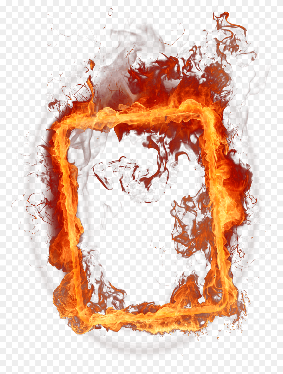 Frame Fire, Flame, Bonfire Free Transparent Png