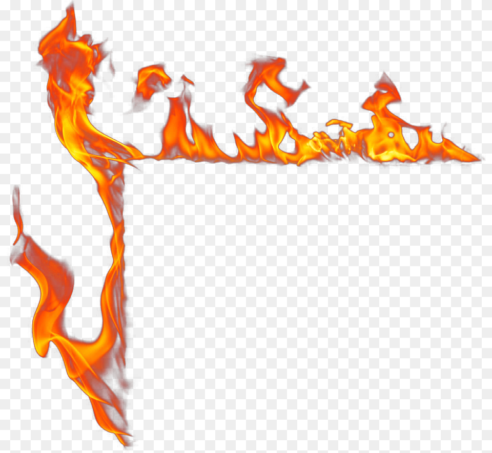 Frame Flame Fire Effects, Bonfire Png