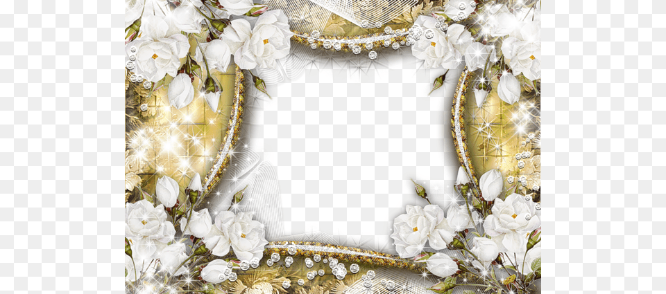 Frame Flowers White Flower Frames, Pattern, Plant Free Png