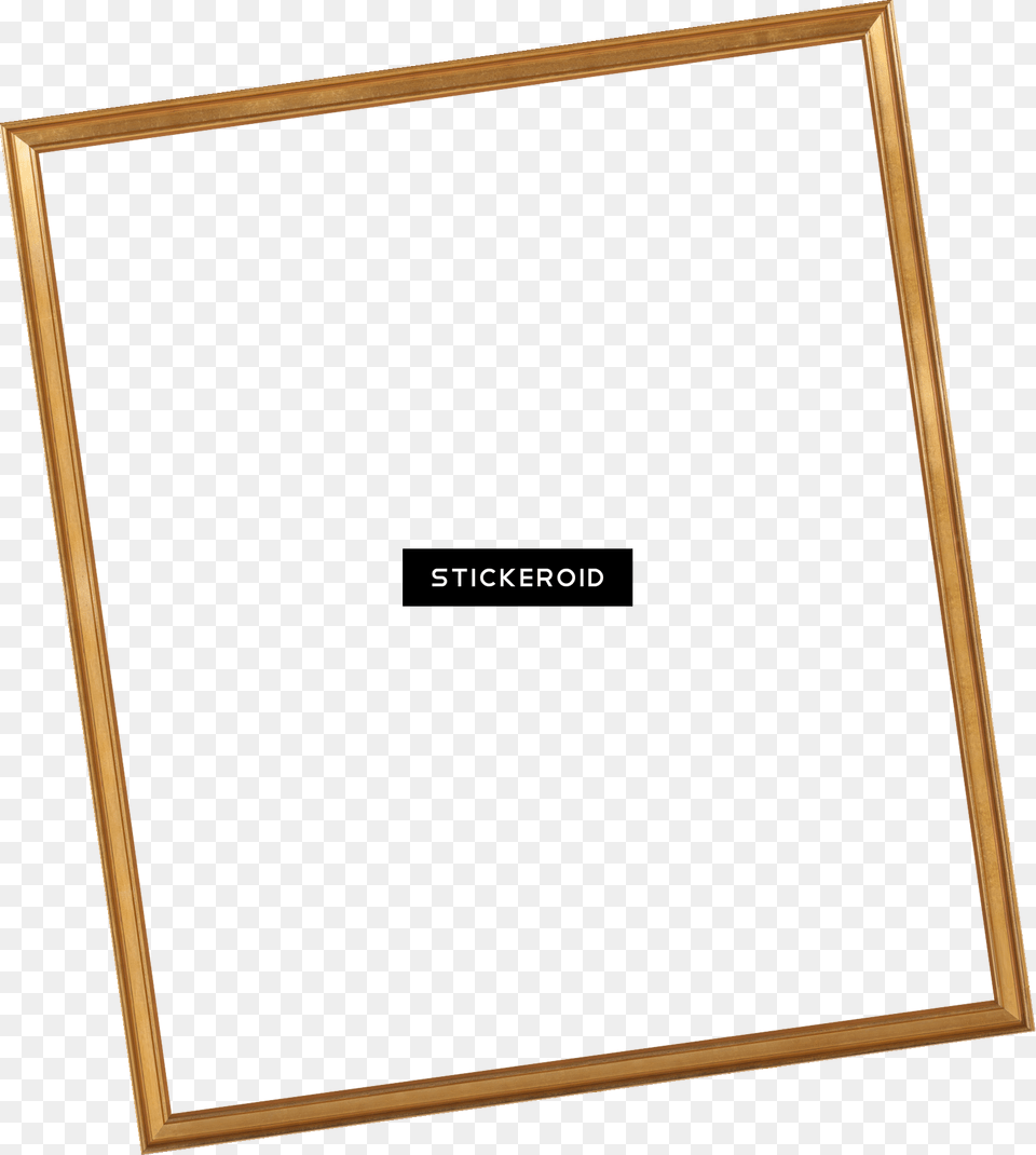 Frame Gold, White Board Png