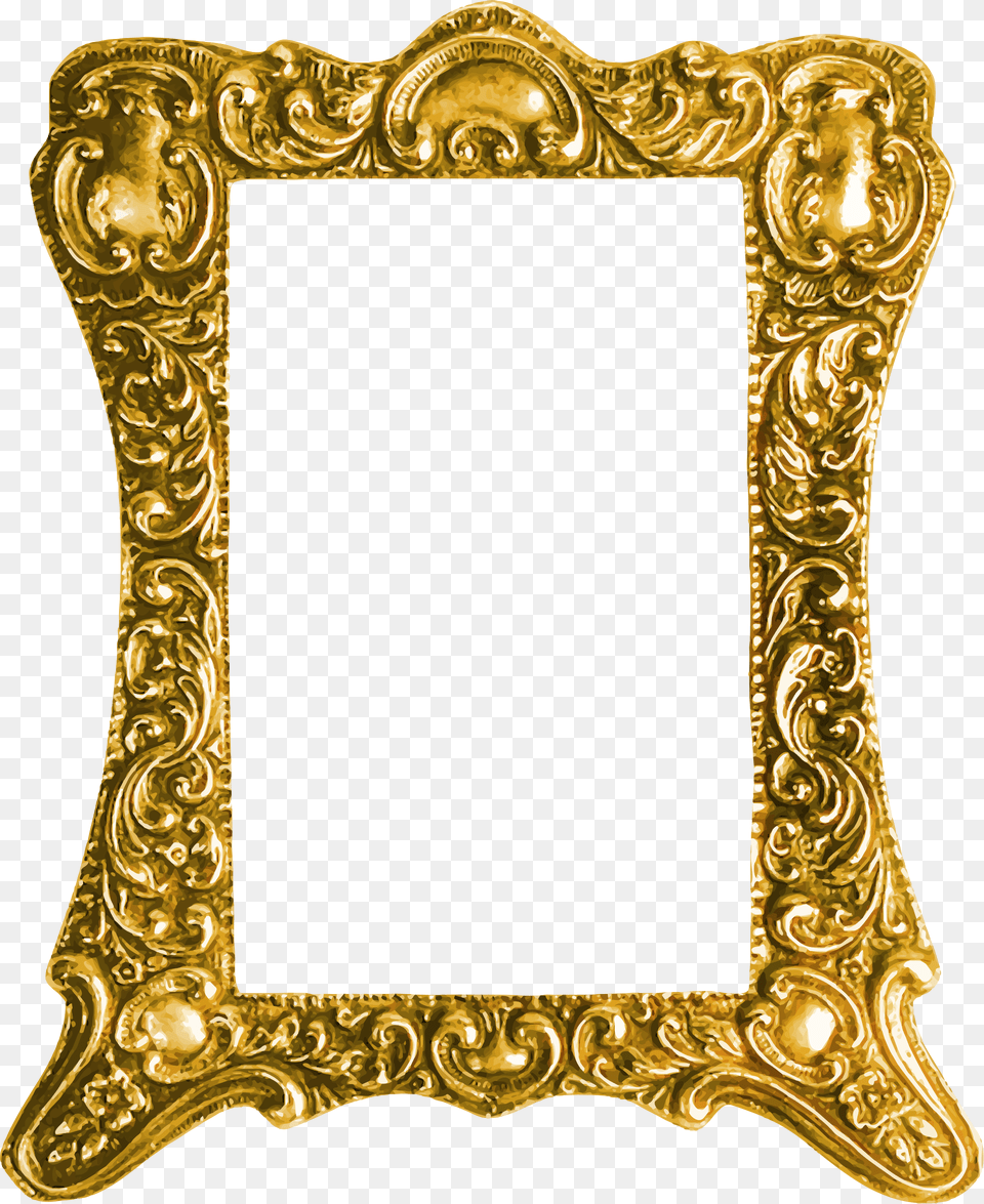 Frame Gold Hd Clipart Gold Picture Frame Free Png Download