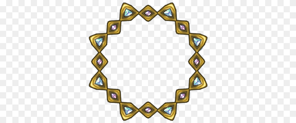 Frame Gold Star Jeweled Chain, Accessories, Jewelry, Necklace, Art Png