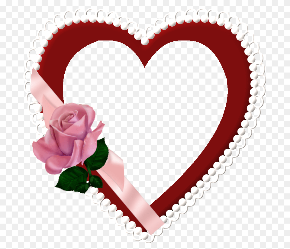 Frame Heart Transparent Pictures, Flower, Plant, Rose, Accessories Png