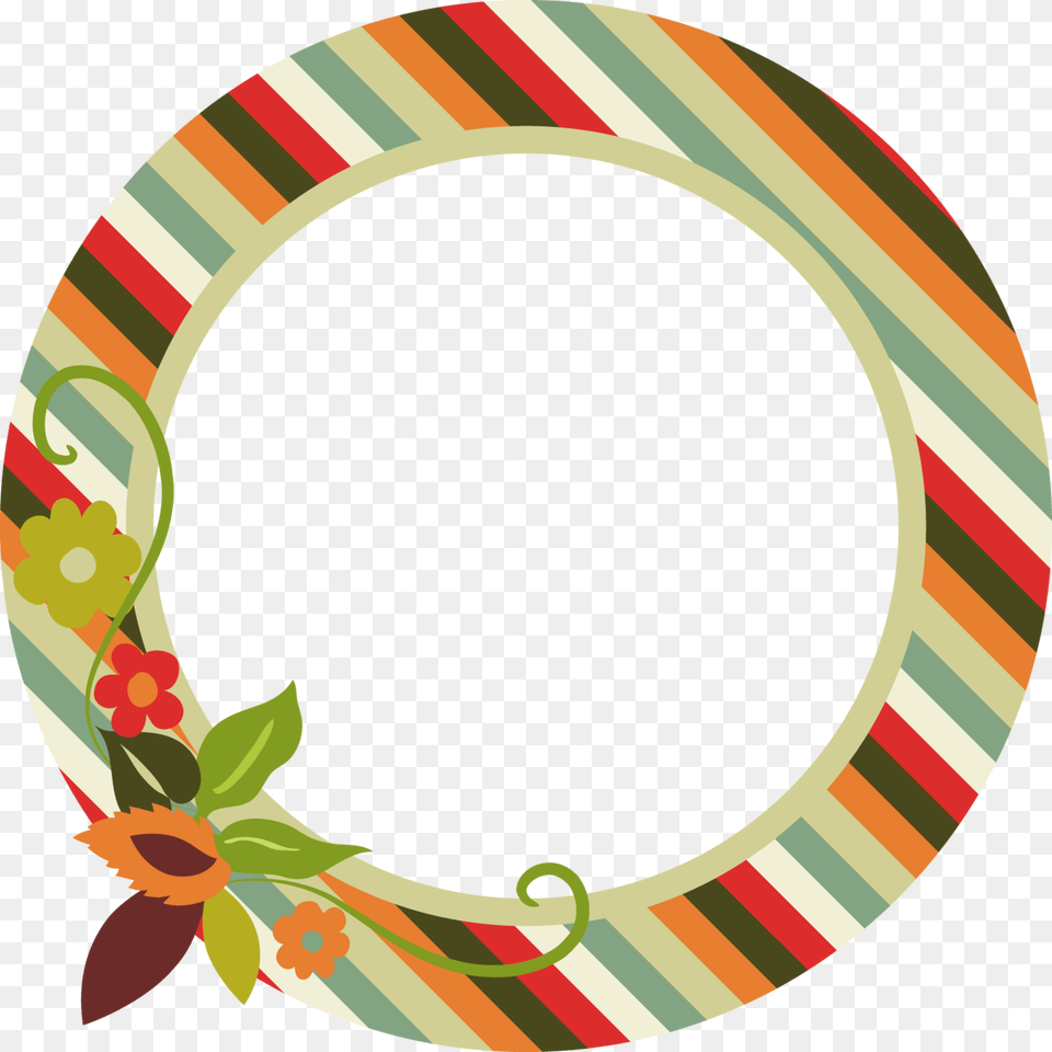 Frame In Circle, Oval Png Image