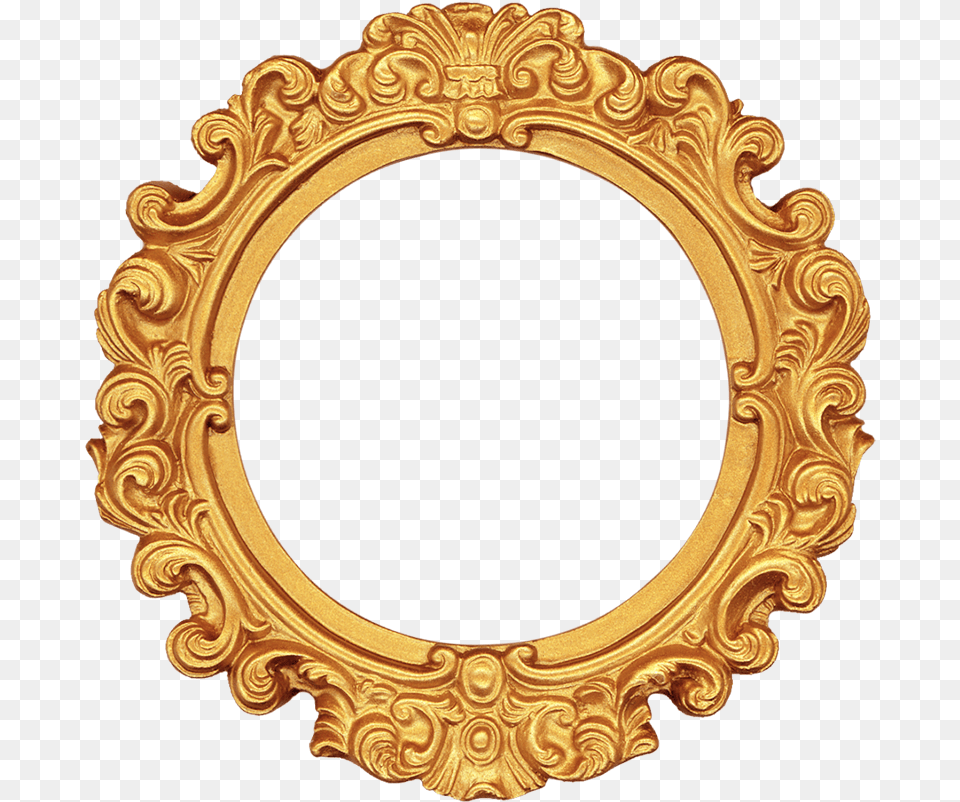 Frame In Round Shape, Oval, Photography Free Png