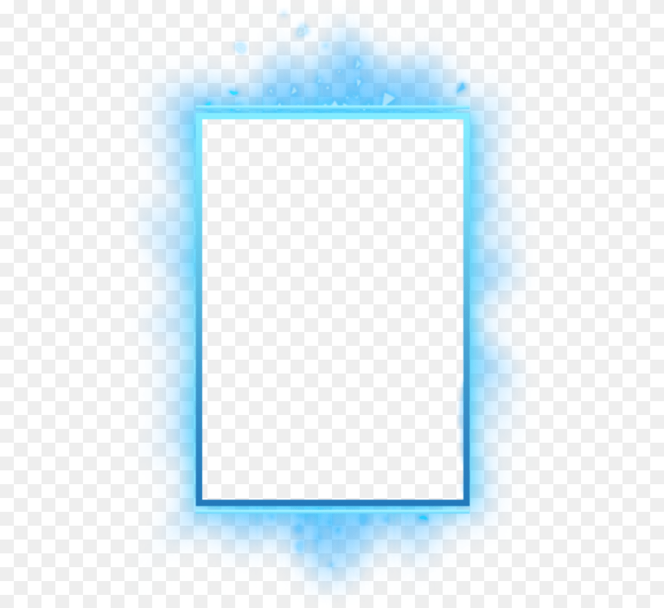 Frame Lights Glowing Blue, Electronics, Screen, Outdoors Png
