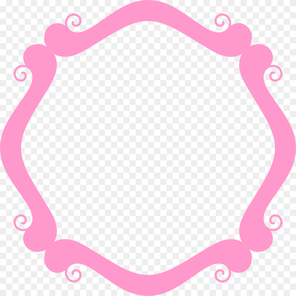 Frame Minnie Rosa, Oval, Smoke Pipe Free Transparent Png
