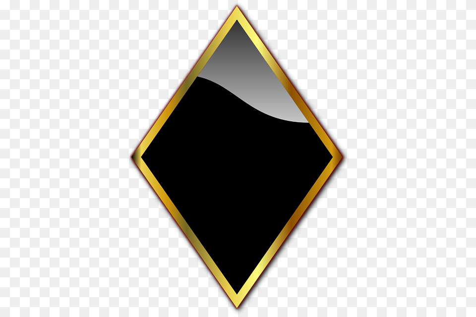 Frame Mirror Black Elegant Losango Vetor, Sign, Symbol, Ammunition, Grenade Free Png