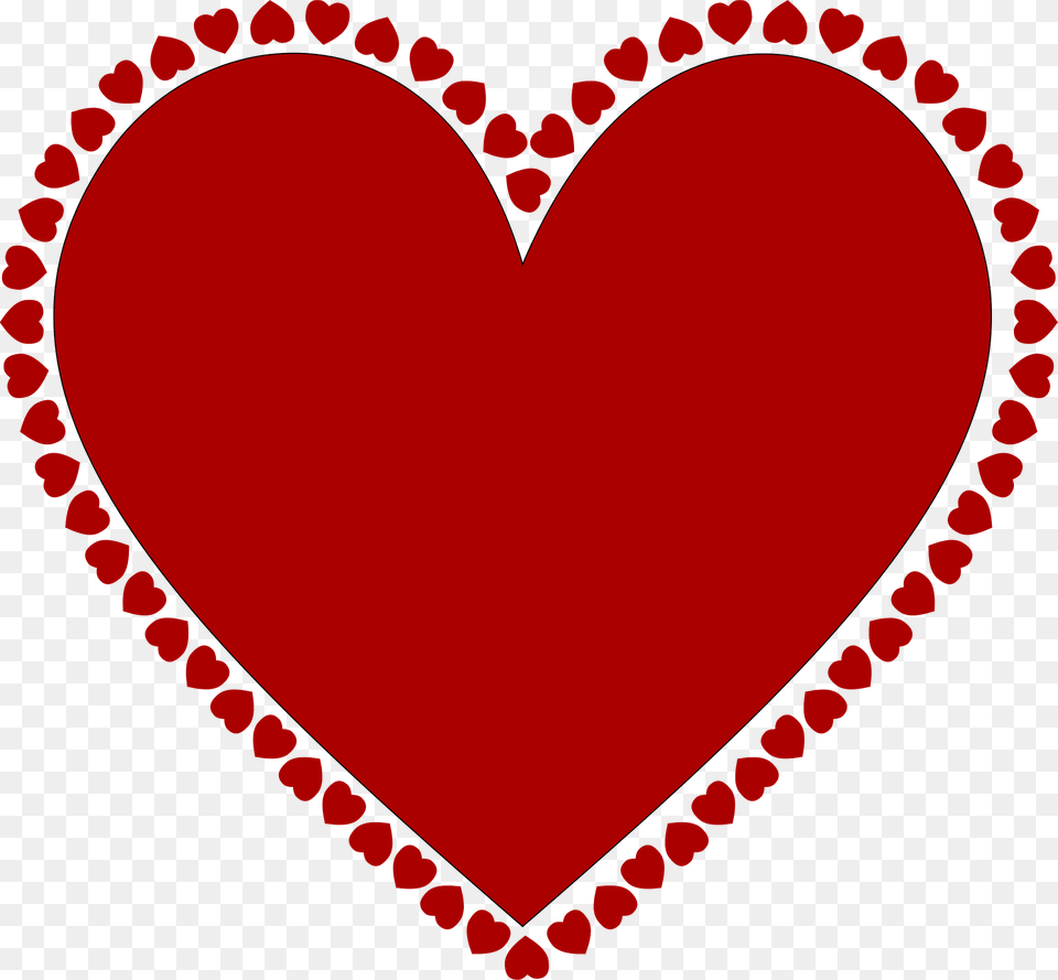 Frame Of Hearts Clipart, Heart Free Transparent Png