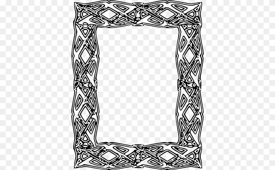 Frame Outline Clip Art Free Vector, Gray Png Image