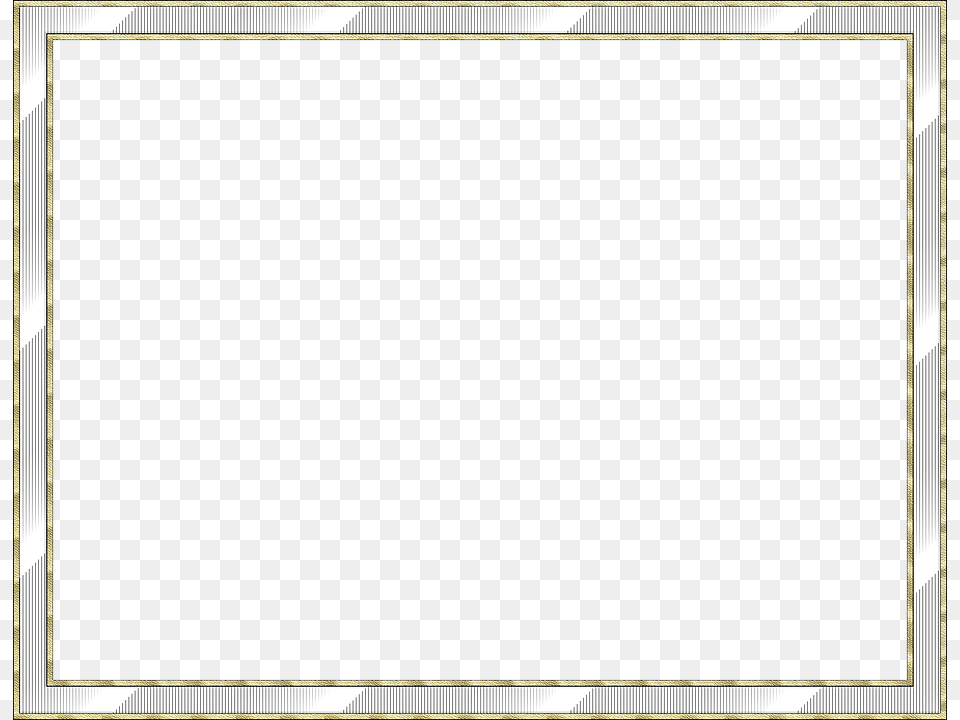 Frame Outline Picture Frame Black And White Gold, Blackboard, Home Decor, Electronics, Screen Free Transparent Png