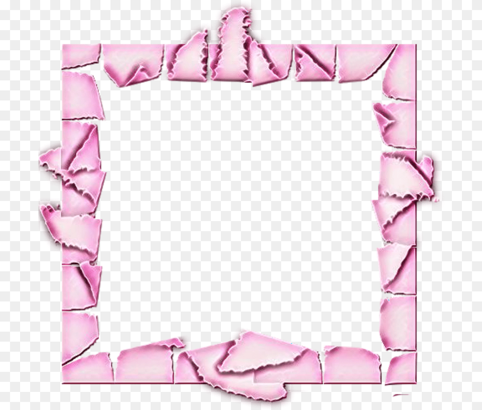 Frame Paper Broken Pink Background Backgrounds Picture Frame, Person Free Transparent Png