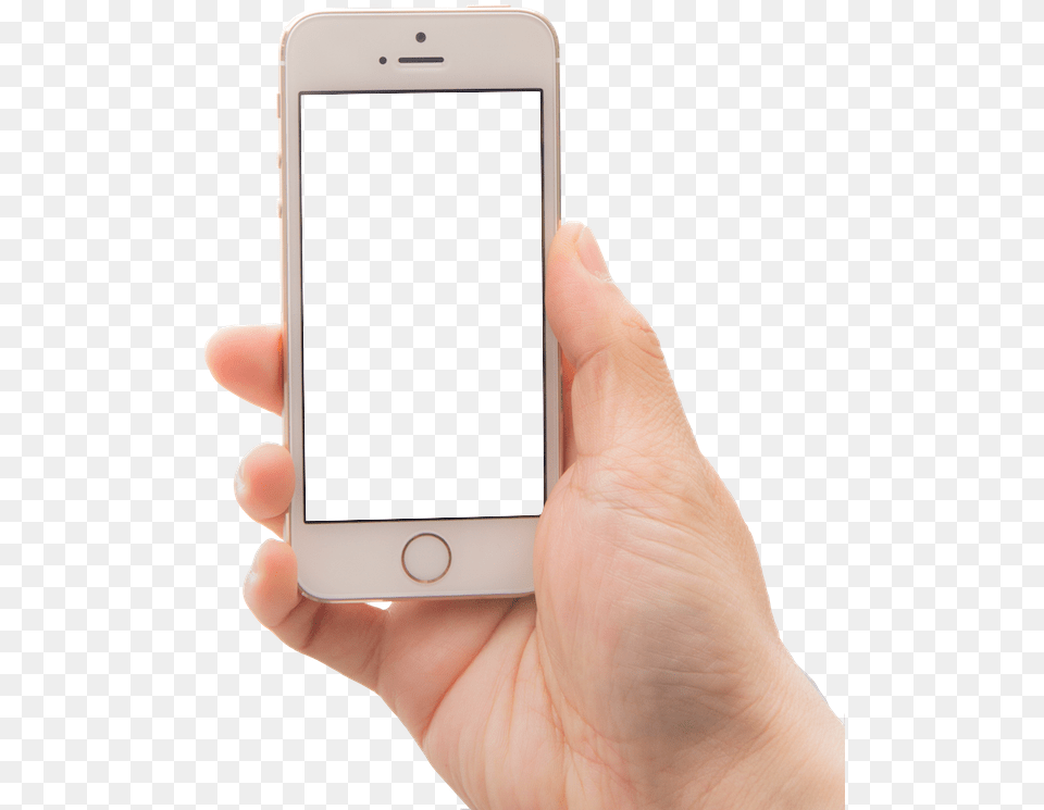 Frame Phone Iphone White Hand Photo Mobile Frame On Hand, Electronics, Mobile Phone Free Png