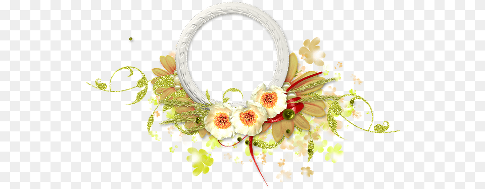 Frame Photo Frame Spring Summer Cadre Frame Photo, Art, Floral Design, Pattern, Graphics Free Png Download