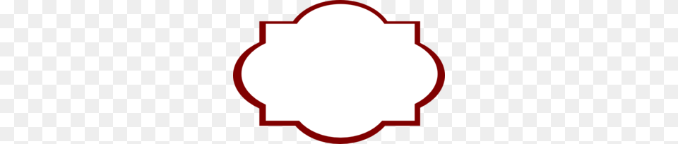 Frame Red Decorative Clip Art, Logo, Symbol Free Png Download