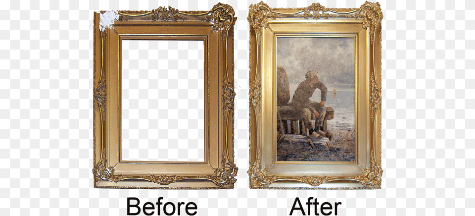 Frame Repair And Restoration Picture Frame, Art, Painting, Adult, Male Free Png Download