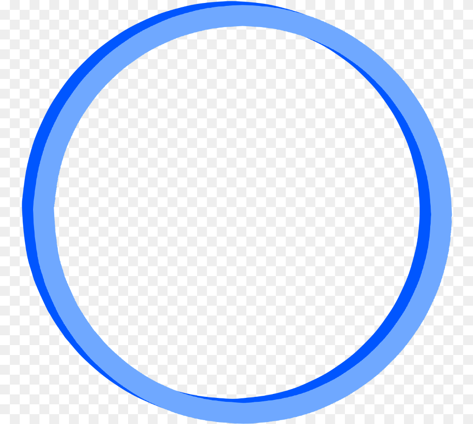 Frame Round Border Blue Freetoedit Ftestickers Blue Round Border, Oval Free Png