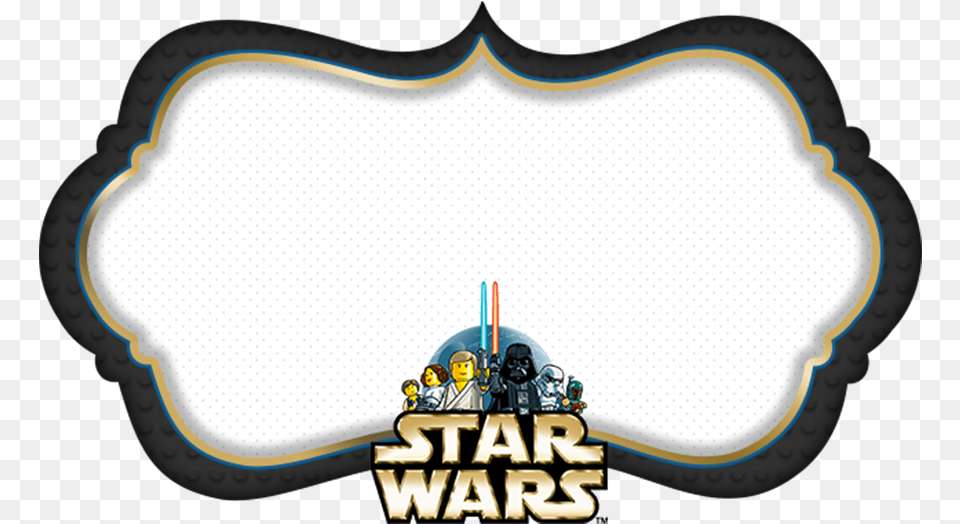Frame Star Wars Border Clipart Lego Star Wars, Helmet, American Football, Football, Person Free Png Download