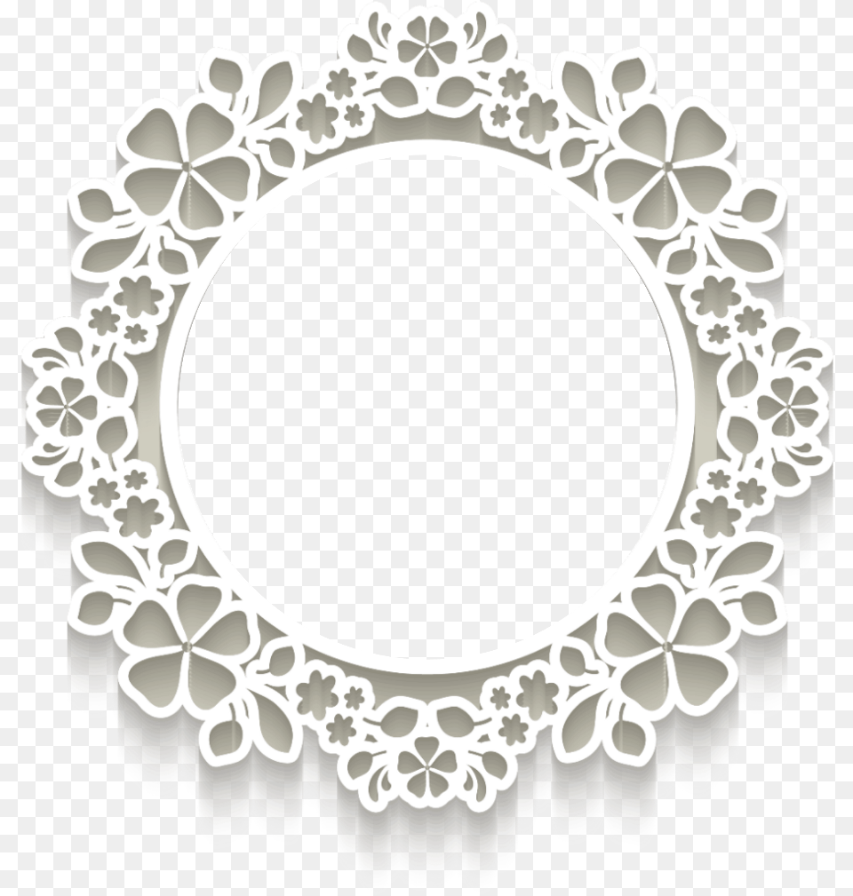 Frame Sticker Circle, Chandelier, Lamp, Oval, Lace Free Png