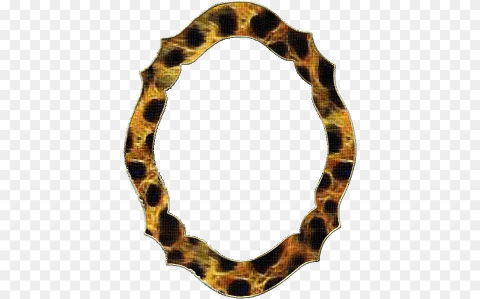 Frame Tags Animal Print Scrap Clipart Circle, Accessories, Bracelet, Jewelry, Person Free Png