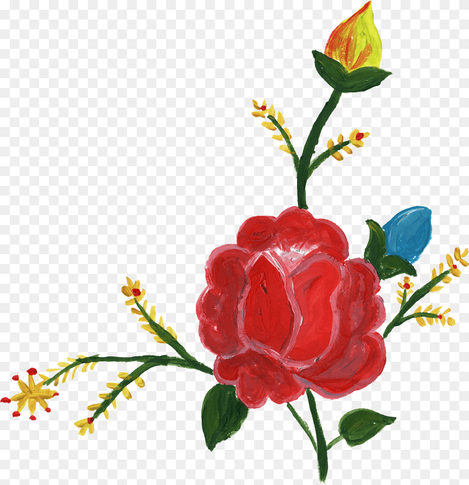 Frame Transparent Flower Corner, Plant, Rose, Pattern, Petal Free Png