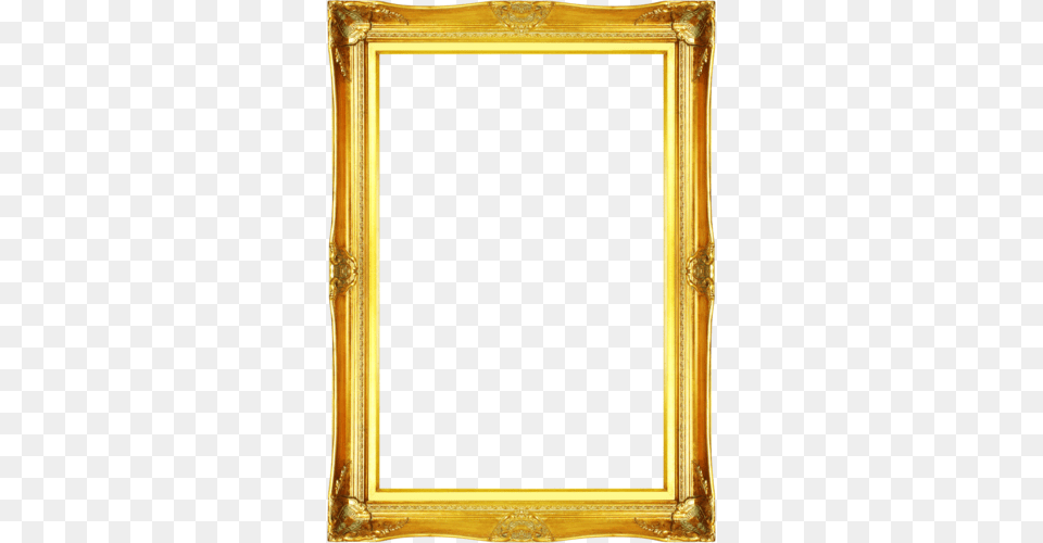 Frame Vintage Old Gold Antique Style Ornate Picture Gold Painting Frame, Blackboard Free Transparent Png