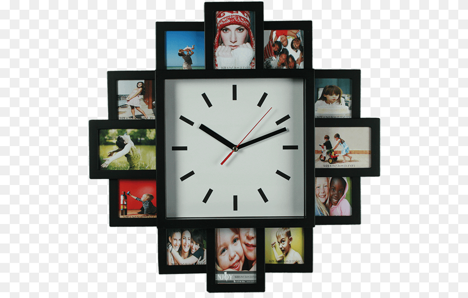Frame Wall Clock, Art, Collage, Adult, Wedding Png