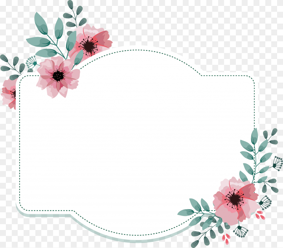Frame Wedding Flower, Plant, Petal Free Png Download