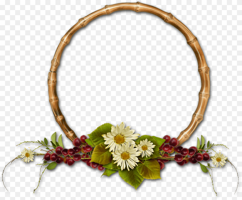 Frame With Flowers Free Transparent Png