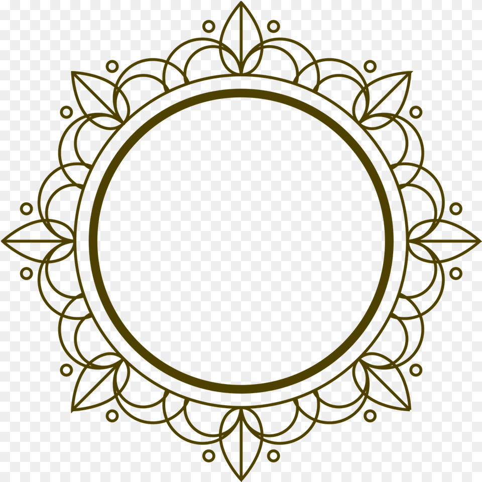 Frameart Decodecorationborderdesign Image From Border Circle Design, Oval Free Transparent Png