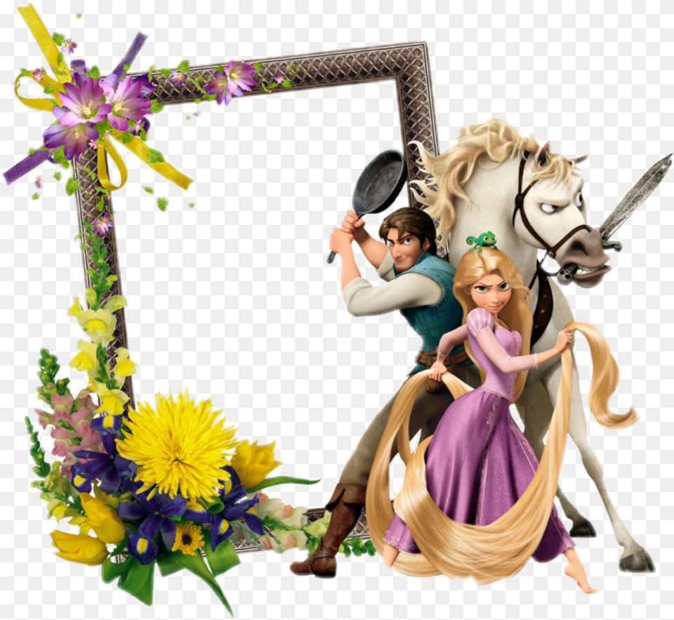 Framecartoondisney Tangled Disney, Plant, Flower, Adult, Toy Free Transparent Png