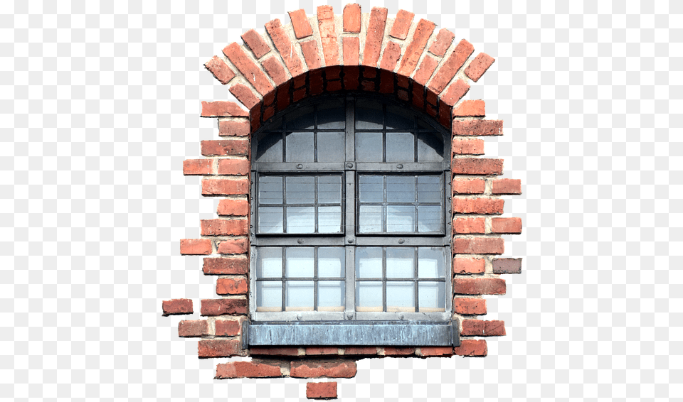 Framed Art For Your Wall Isolated Historically Window, Brick, Arch, Architecture Free Png Download