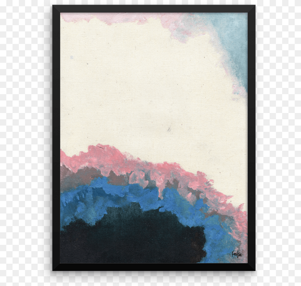 Framed Art Print Painting, Canvas Png
