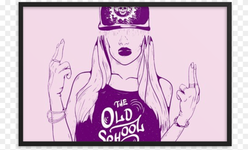 Framed Art Print Rap Photos Girl, Adult, Person, Man, Male Png Image