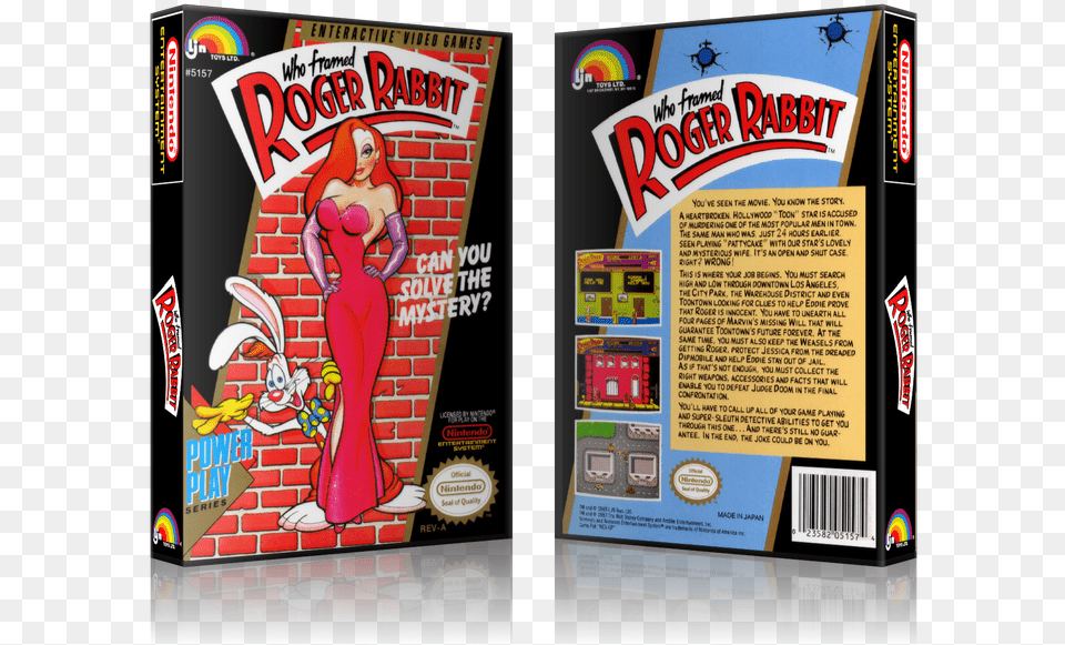Framed Roger Rabbit Case, Adult, Advertisement, Female, Person Free Transparent Png